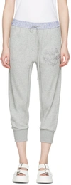 3.1 PHILLIP LIM / フィリップ リム Grey Embroidered Lounge Pants