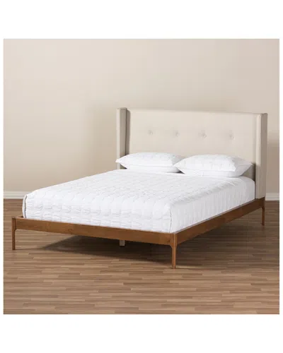 Design Studios Brooklyn King Platform Bed In White