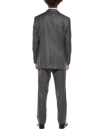 Canali 2pc Wool Suit In Gray