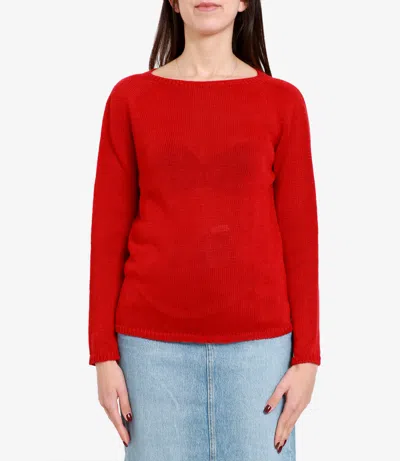 S Max Mara Sweaters Red In Red