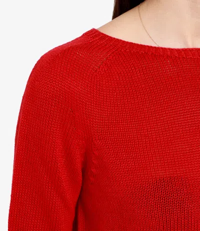 S Max Mara Sweaters Red In Red