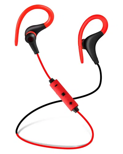 Fresh Fab Finds Wireless Black Sport In-ear Headphones In Red