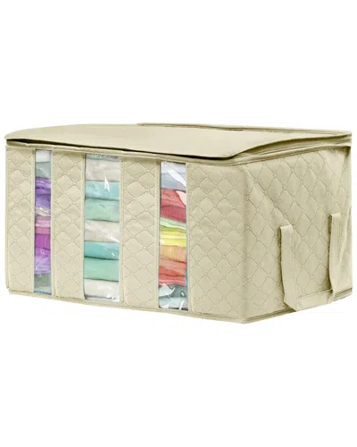 Sorbus Foldable Storage Organizer Bag In Neutral