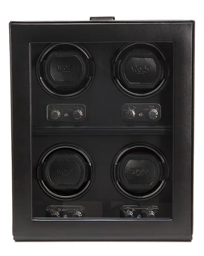 Wolf 1834 Heritage 4pc Winder In Black