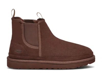 Ugg Flat Ankle Boots In Brown