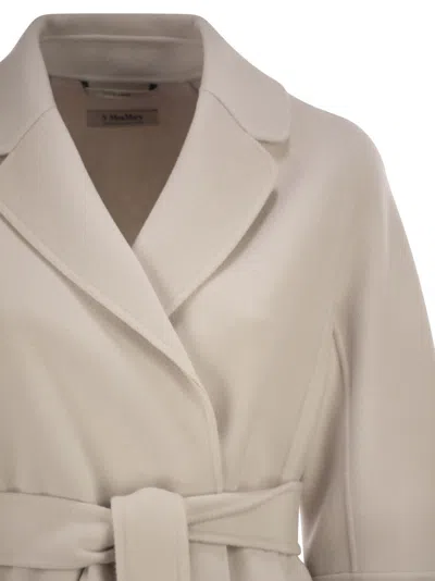 S Maxmara Arona Virgin Wool Coat In Multi