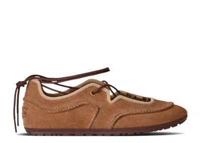 Ugg Quill Ballet Sneakers In Brown