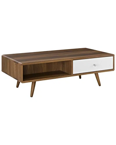 Modway Transmit Coffee Table In Brown