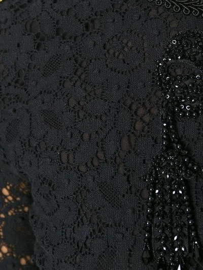 bead embroidered lace dress