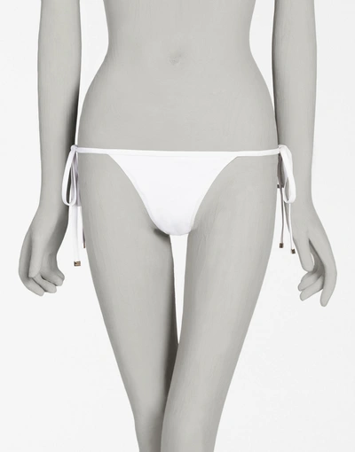 Dolce & Gabbana Bikini Bottoms In White