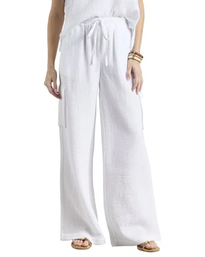 Splendid Cargo Gauze Bottom In White