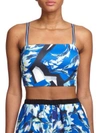 CLOVER CANYON Printed Cropped Top
