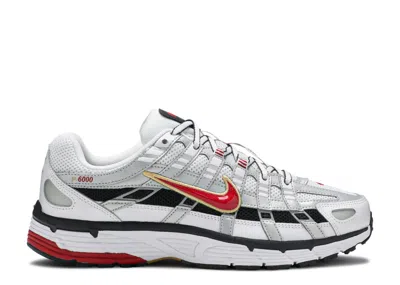 Nike P-6000 Mesh And Rubber Sneakers In Silver