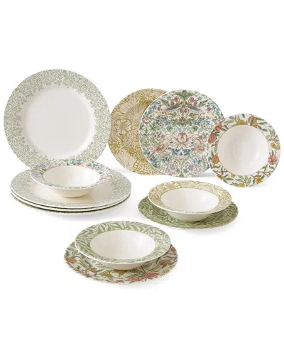 Spode Morris & Co. 12pc Dinnerware Set In Multi