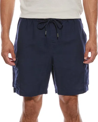 Onia Air Linen-blend Pull-on Cargo Short In Multi
