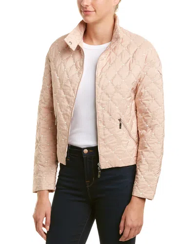 Moncler Silk-lined Jacket In Neutral