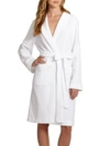 Hanro Plush Wrap Robe In White