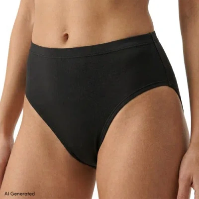 Lands' End Bikini True Solutions Light Weight Microfiber Basics 3 Pack Panties In Multi