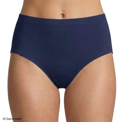 Lands' End Brief True Solutions Light Weight Microfiber Basics 3 Pack Panties In Multi