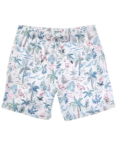 Endless Summer Swim Trunk In White