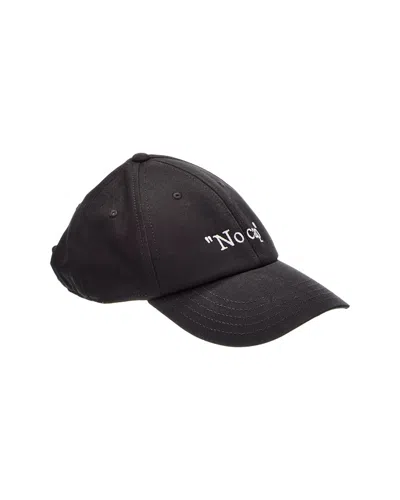 Off-white ™ Logo Baseball Cap In Black