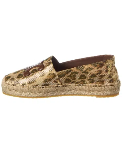 Celine Logo Espadrille In Multi