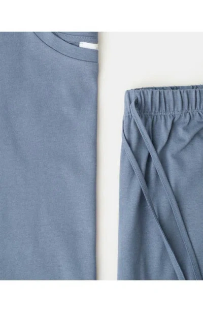 Mango Plain Cotton Pajamas In Brown