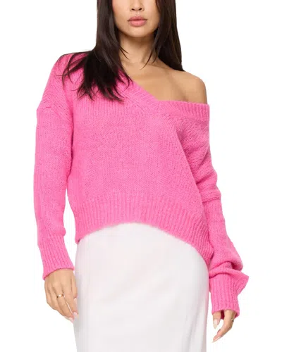 L*space Icon Alpaca-blend Pullover In Pink