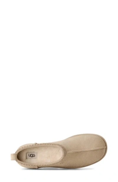 Ugg Tasman Deconstructed Braid-trim Slippers In Sand
