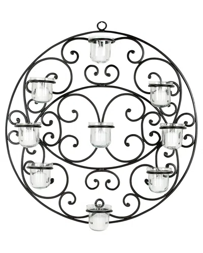 Safavieh Tea Light Metal Wall Art In Silver