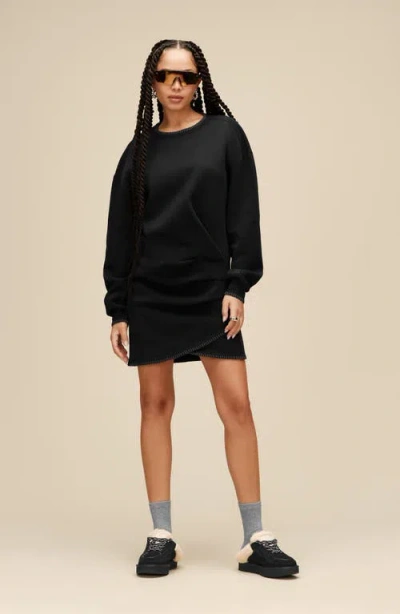 Ugg Round-toe Mules In Black