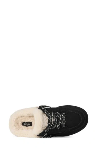 Ugg Round-toe Mules In Black