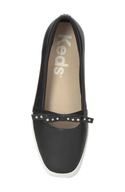 Keds Square Toe Mini Bow Flat In Multi