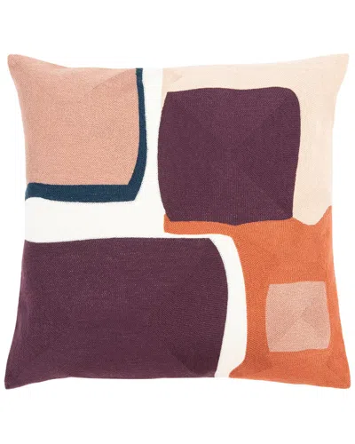 Safavieh Carlee Square Throw Pillow In Multi