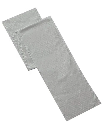 Lenox Olivia Reversible Table Runner In Gray