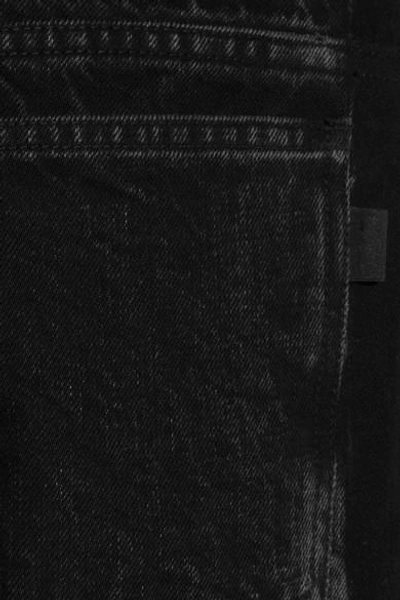 Shop Balenciaga Rockabilly Cropped High-rise Wide-leg Jeans