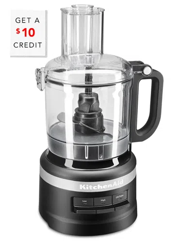 Kitchenaid Easy Store 7-cup Food Processor In Black