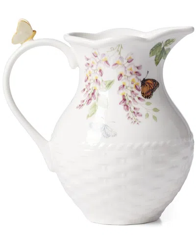 Lenox Butterfly Meadow Serving Pitcher In White