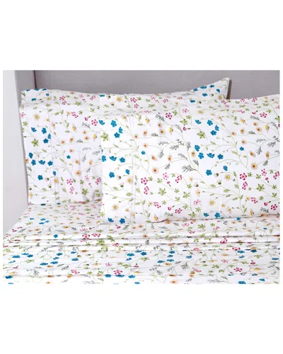 Melange Wildflower Sheet Set In Multi