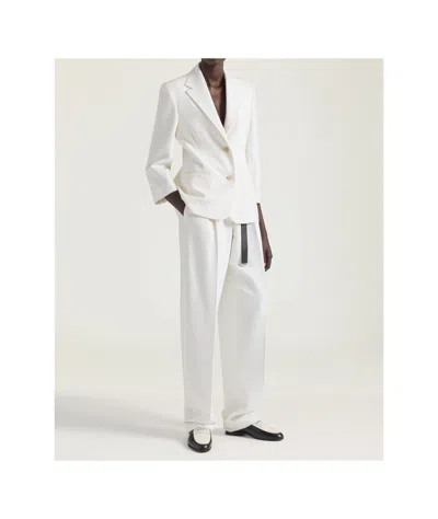 Givenchy Single-breasted Blazer In Neutral