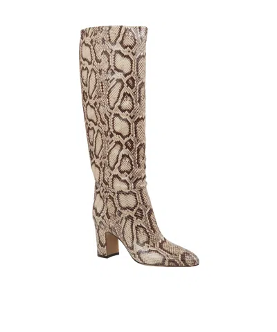 Paris Texas Lavinia Boot 75 High Heels Boots In Python Print Leather In Animal Print