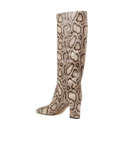 Paris Texas Lavinia Boot 75 High Heels Boots In Python Print Leather In Animal Print
