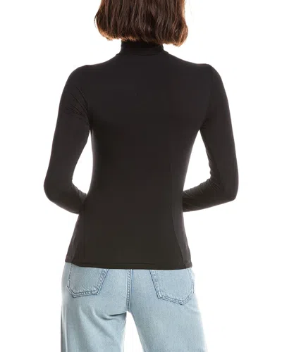 Rag & Bone Luca Turtleneck Top In Black