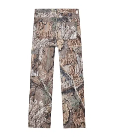 Represent Camo Mini Trousers For Men In Brown