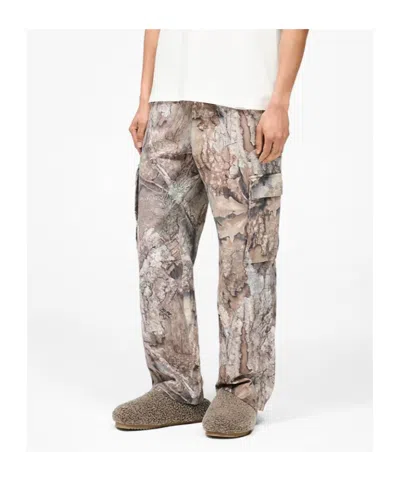 Represent Camo Mini Trousers For Men In Brown