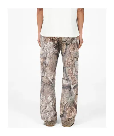 Represent Camo Mini Trousers For Men In Brown