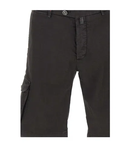 Kiton Cargo-pocket Button Shorts In Black