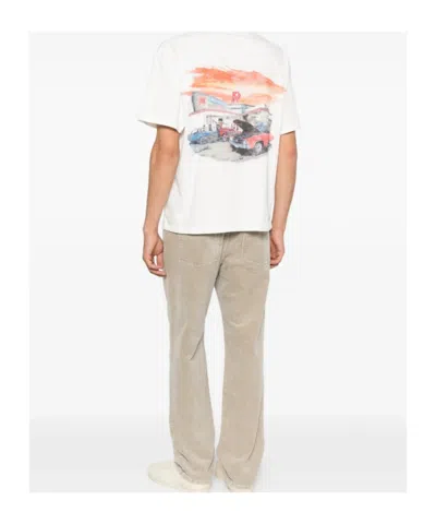 Represent Twenty Four Hour Service Graphic T-shirt In White