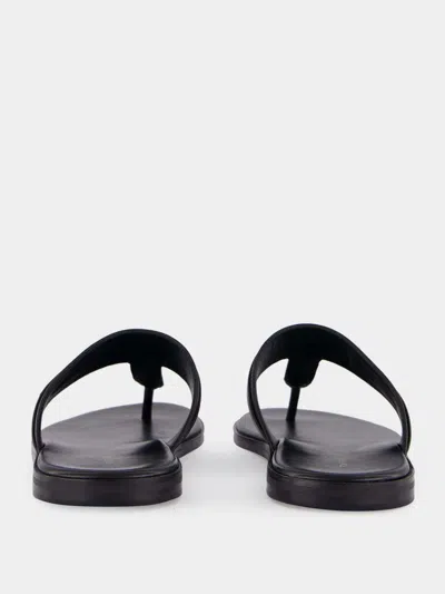 Tom Ford Flat Sandals Open Toe Single Strap In Black