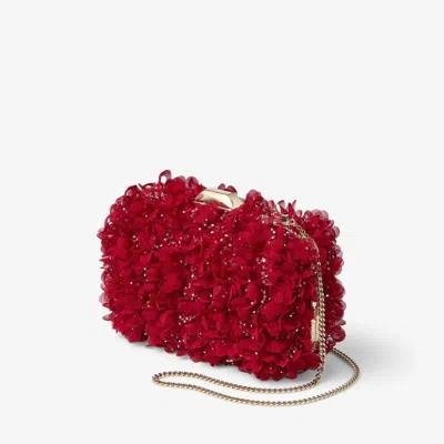 Jimmy Choo In Ruby Red/light Gold